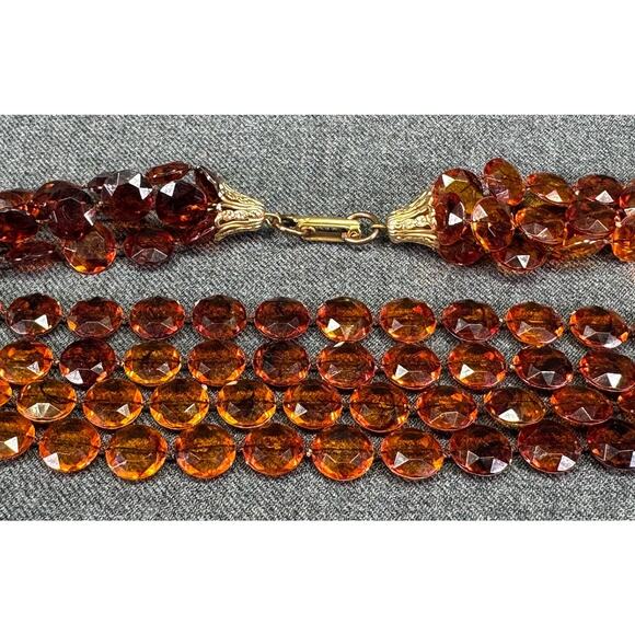 1950's Long Flapper Necklace - Picture 3 of 5